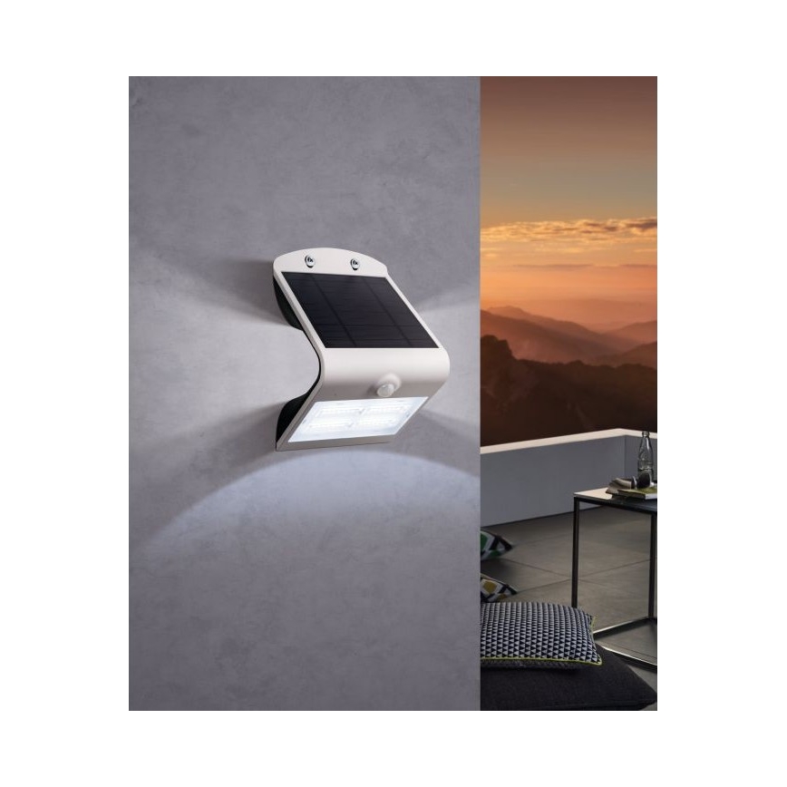 Eglo - Solar lamp met sensor LED/3,2W/3,7V IP54
