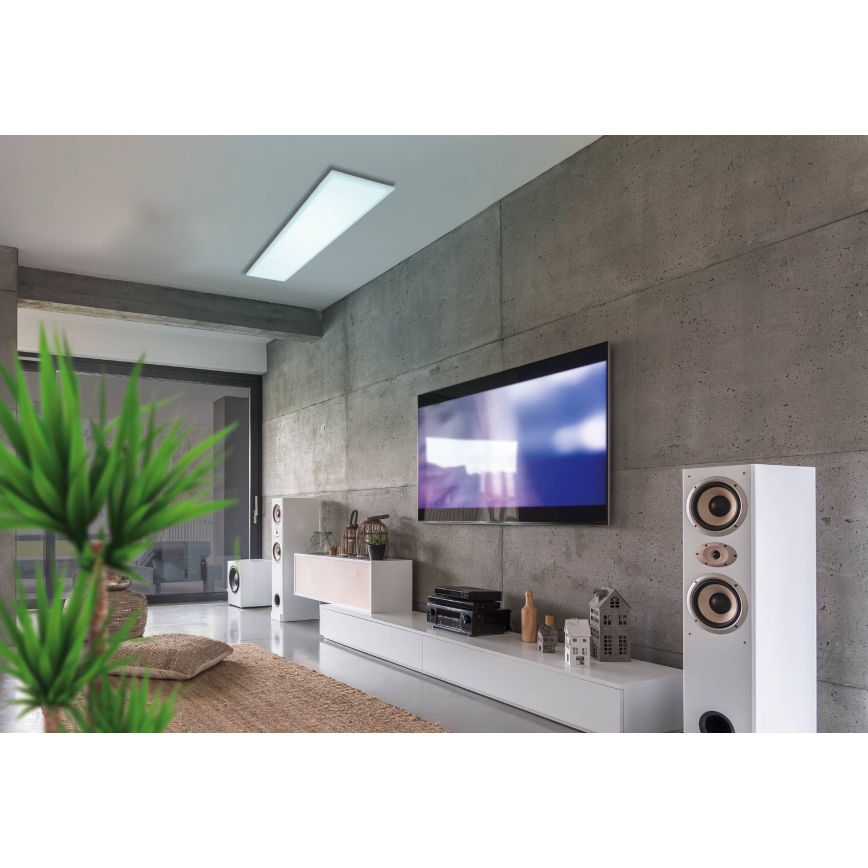 Eglo - RGBW dimbare plafondlamp LED/32,5W/230V 2700-6500K 120x30 cm + afstandsbediening