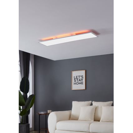 Eglo - RGBW dimbare plafondlamp LED/32,5W/230V 2700-6500K 120x30 cm + afstandsbediening