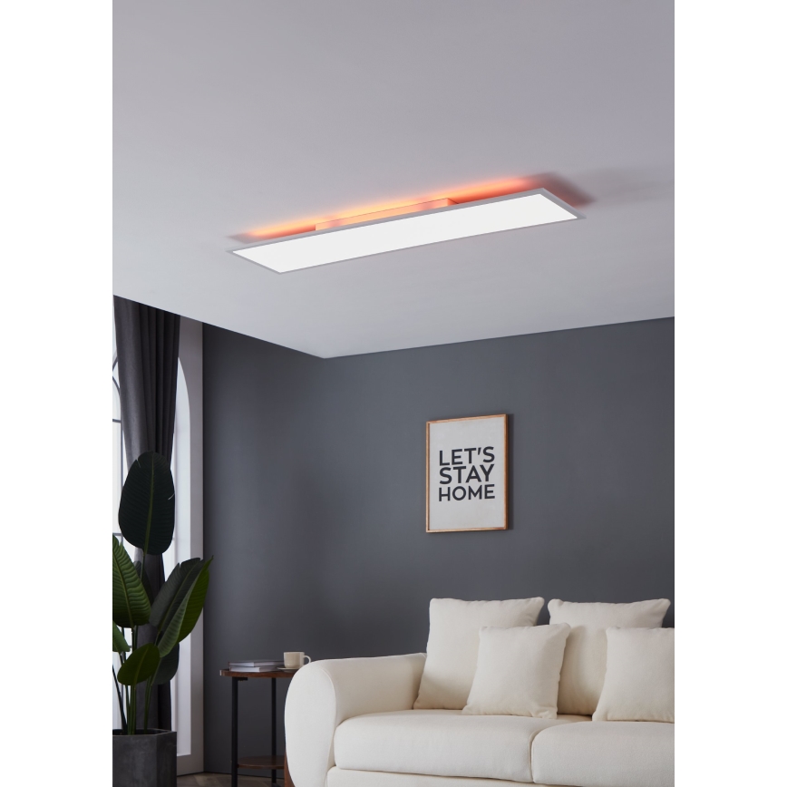 Eglo - RGBW dimbare plafondlamp LED/32,5W/230V 2700-6500K 120x30 cm + afstandsbediening