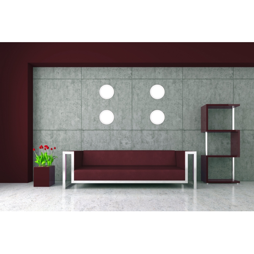 Eglo - LED-dimbare badkamer-inbouwspot LED/16,5W/230V IP44 ZigBee Ø 21,6 cm