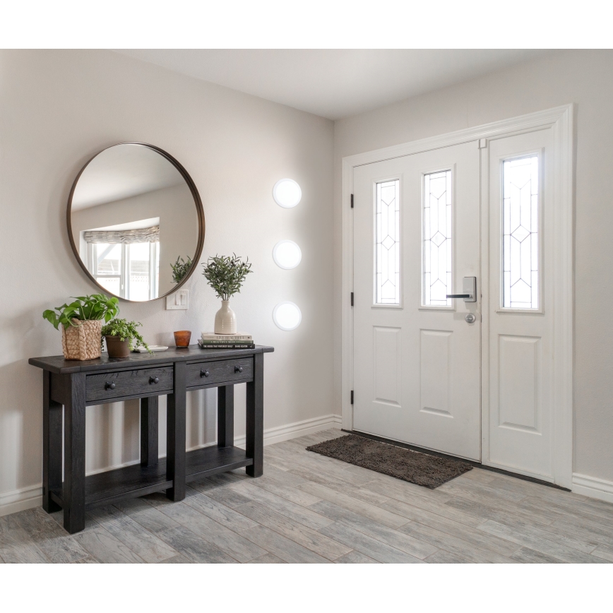 Eglo - LED-dimbare badkamer-inbouwspot LED/16,5W/230V IP44 ZigBee Ø 21,6 cm