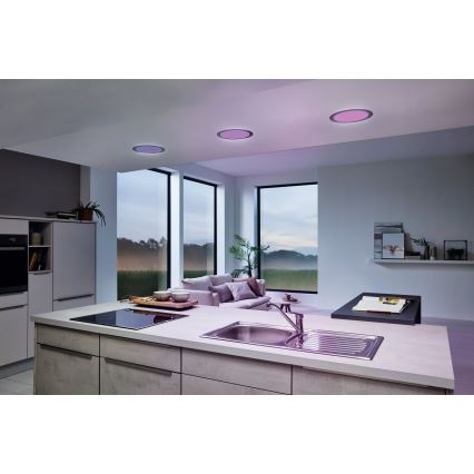 Eglo - LED dimbare inbouwspot voor badkamer LED/16,5W/230V IP44 ZigBee Ø 21,6 cm