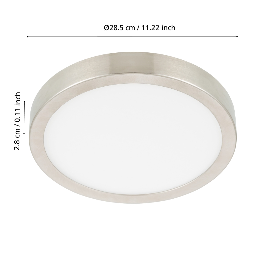 Eglo - Plafonnier LED dimmable pour salle de bains LED/19,5W/230V 2700-6500K IP44 ZigBee pr. 28,5 cm