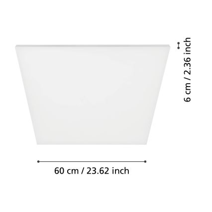 Eglo - LED Plafondlamp LED/33W/230V