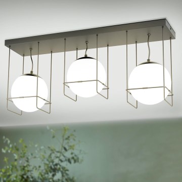 Eglo 99021 - Plafonnier VERSUOLA 3xE27/40W/230V