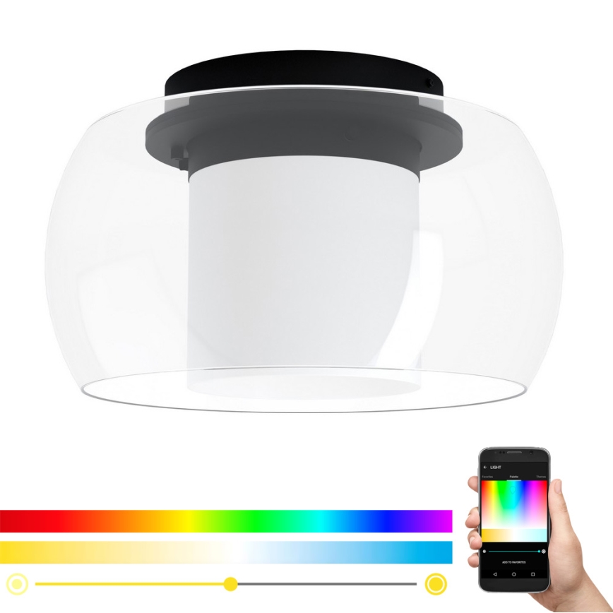 Eglo - Plafonnier à intensité variable LED RGB BRIAGLIA-C LED/24,8W/230V