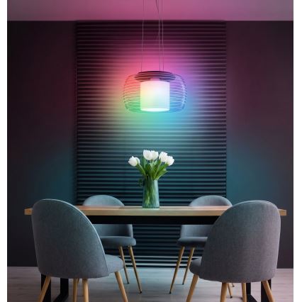 Eglo - Suspension filaire à intensité variable LED RGB BRIAGLIA-C LED/24,8W/230V