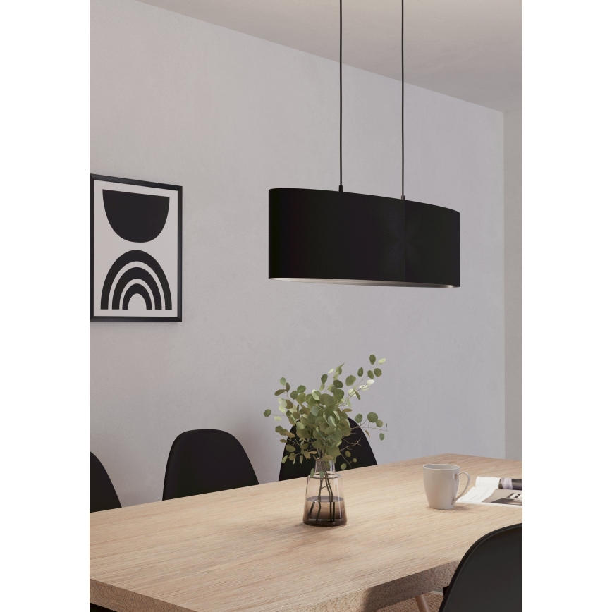 Eglo - Suspension avec fil 2xE27/40W/230V