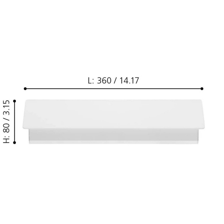 Eglo - LED Wandlamp LED/12W/230V