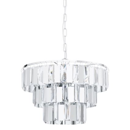 Eglo 99095 - Hanglamp aan ketting ERSEKA 5xE14/40W/230V