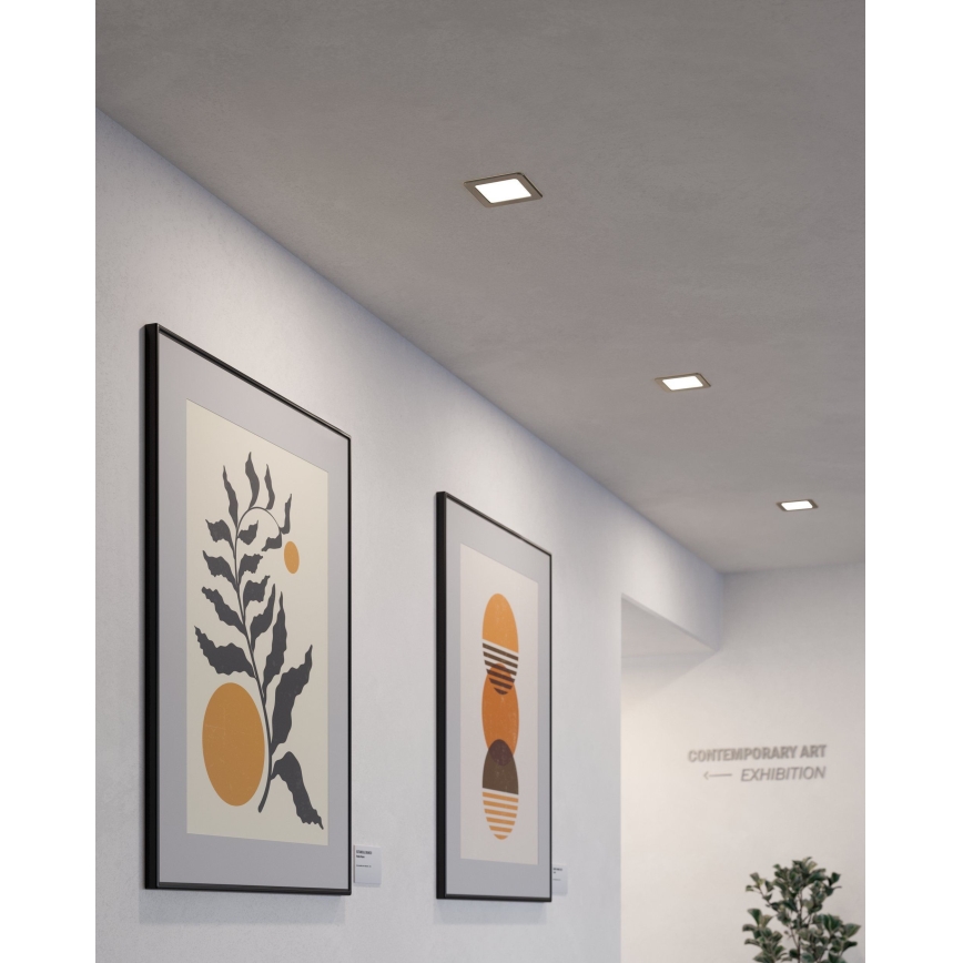 Eglo - LED inbouwspot LED/5,5W/230V 11,7x11,7 cm