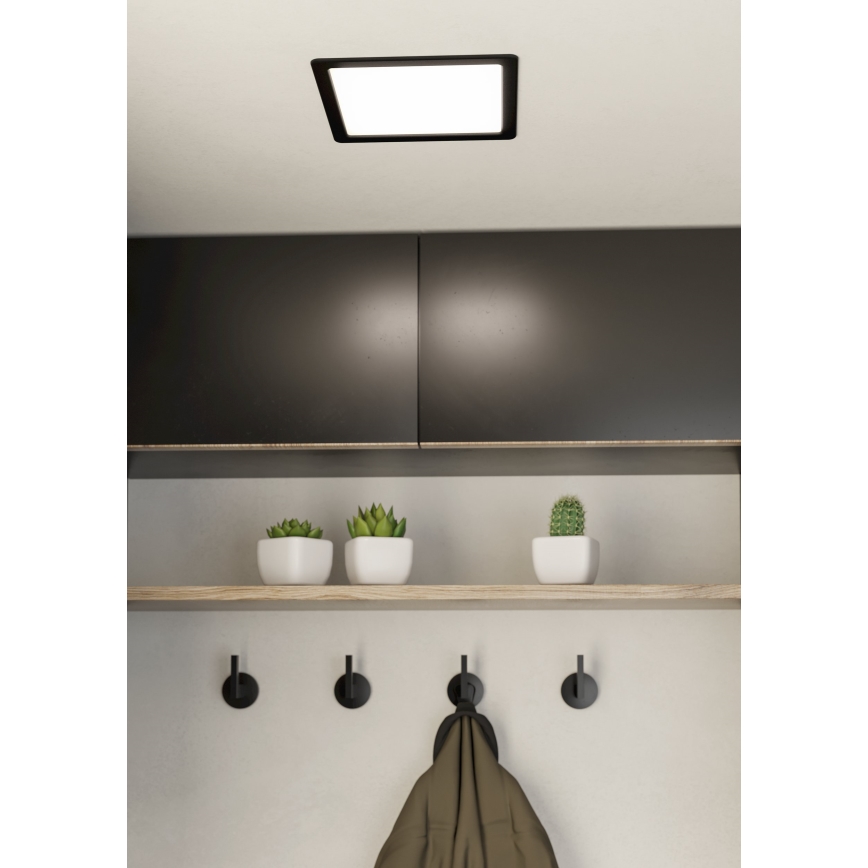 Eglo - Plafonnier encastré LED/16,5W/230V 21,6x21,6 cm