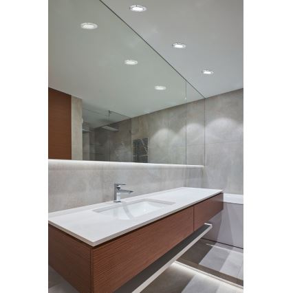 Eglo - LED inbouwspot voor badkamer LED/2,7W/230V IP44 Ø 8,6 cm