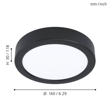 Eglo - LED Plafondlamp LED/10,5W/230V