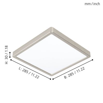 Eglo - LED Plafondlamp LED/20W/230V