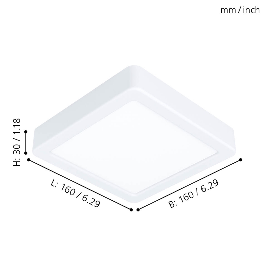 Eglo - Plafonnier LED LED/10,5W/230V