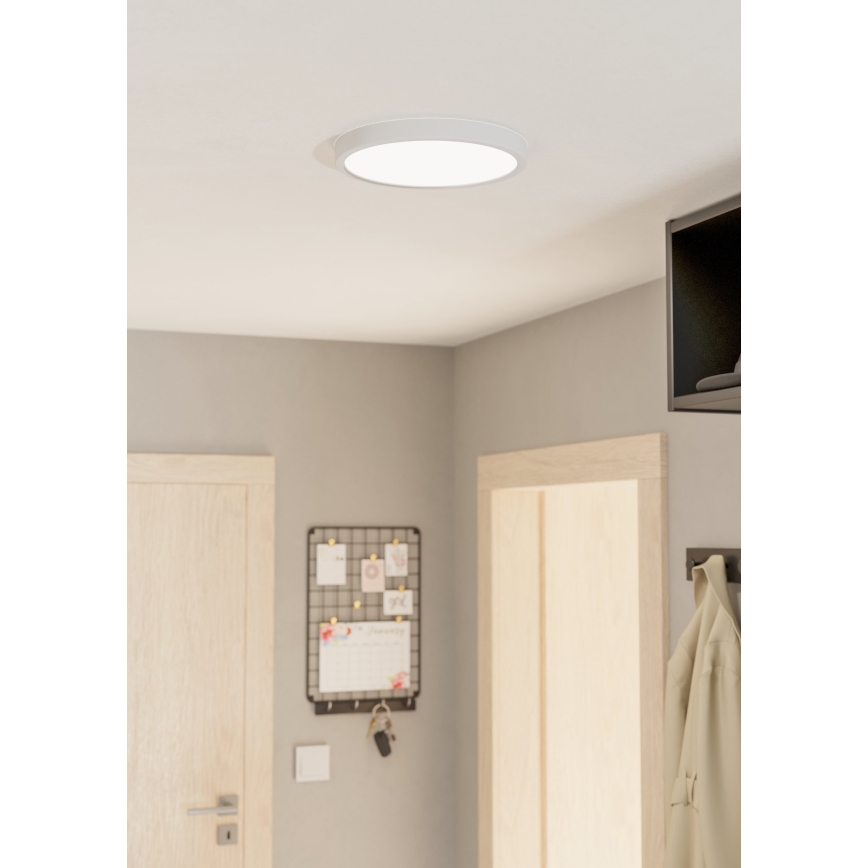 Eglo - LED Plafondlamp dimbaar LED/20W/230V