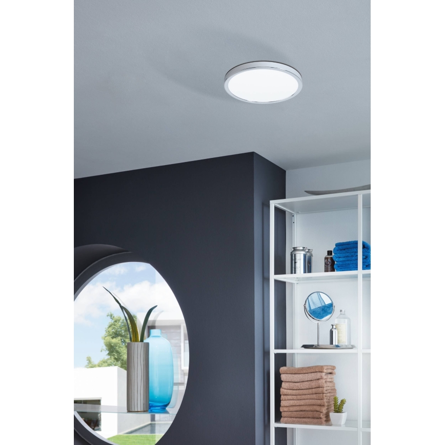 Eglo - Plafonnier LED pour salle de bains LED/20W/230V IP44 Ø 28,5 cm