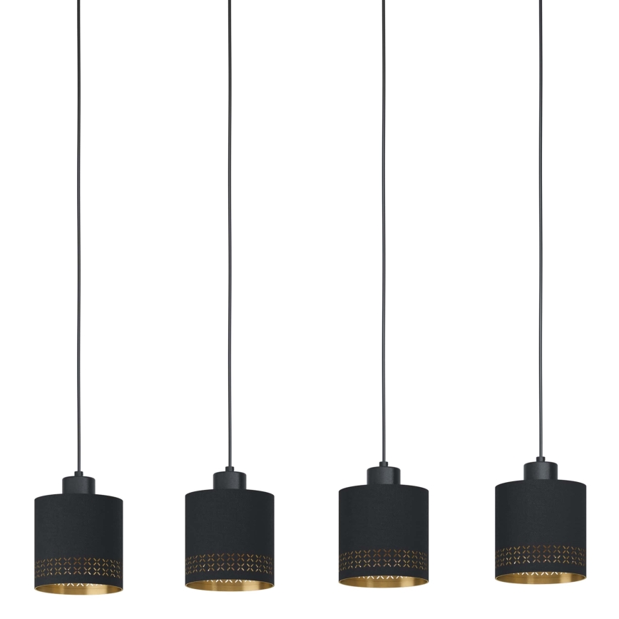 Eglo - Hanglamp aan koord 4xE27/28W/230V