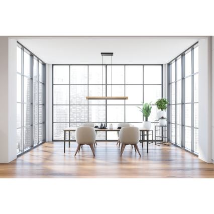 Eglo - LED dimbare hanglamp aan kabel LED/25,5W/230V