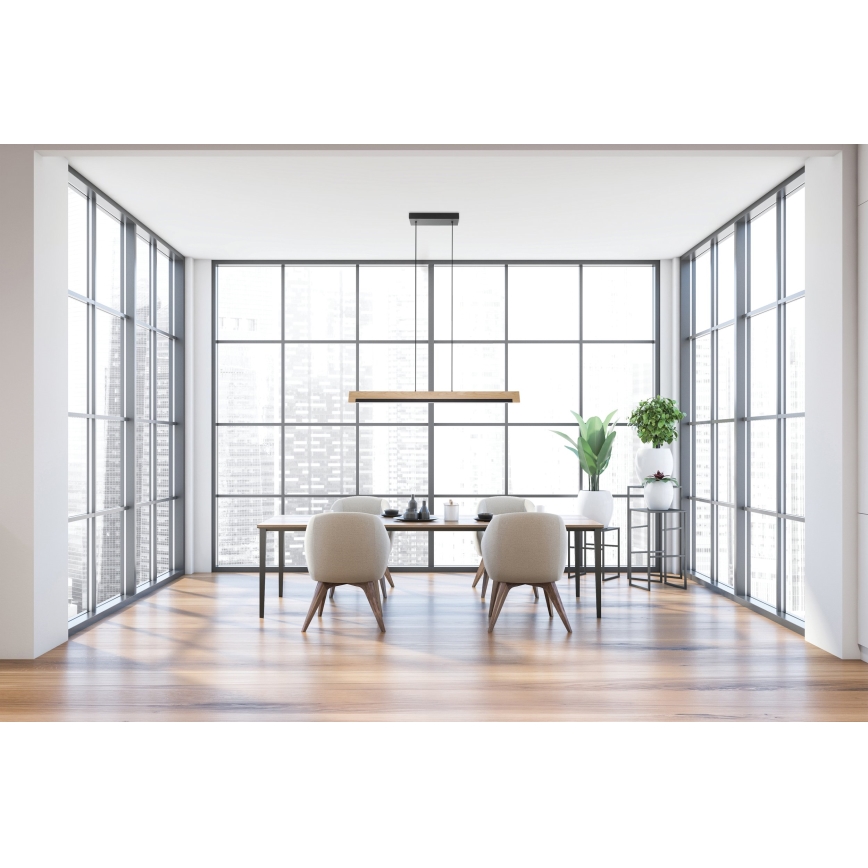 Eglo - LED dimbare hanglamp aan kabel LED/25,5W/230V