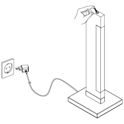 Eglo - Lampe de table à intensité variable LED/6,5W/230V