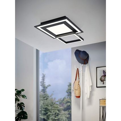 Eglo - LED RGB Dimbare plafondlamp SAVATAEILA-C LED/20W/230V