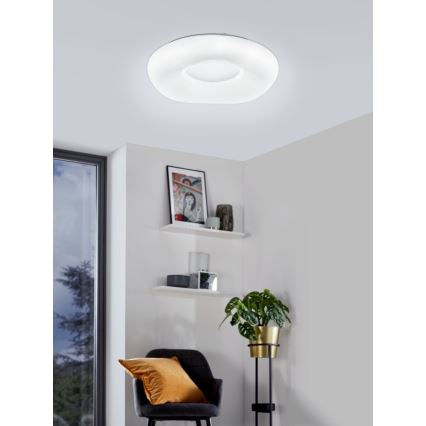 Eglo - Dimbare LED plafondlamp LED/18W/230V + afstandsbediening