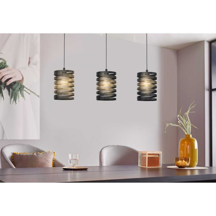 Eglo - Hanglamp aan koord 3xE27/40W/230V