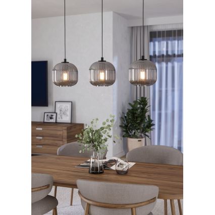 Eglo - Hanglamp aan koord 3xE27/40W/230V