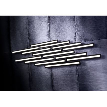Eglo - LED RGB Dimbare plafondlamp SALITERAS-C 2xLED/10W/230V