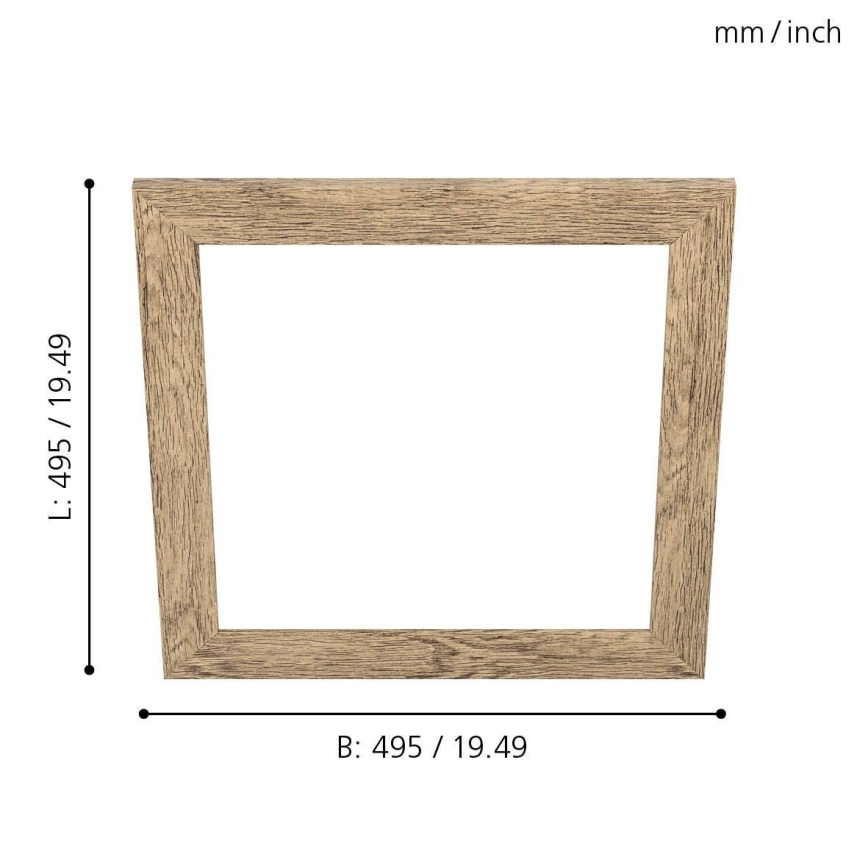 Eglo - Cadre pour luminaire SALOBRENA 450x450 mm