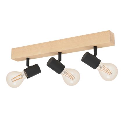 Eglo - Spot TOWNSHEND 3xE27/60W/230V - FSC gecertificeerd