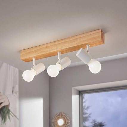 Eglo - Spot TOWNSHEND 3xE27/60W/230V - FSC gecertificeerd