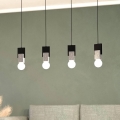 Eglo 99532 - Suspension sur câbles LOBATIA 4xE27/40W/230V