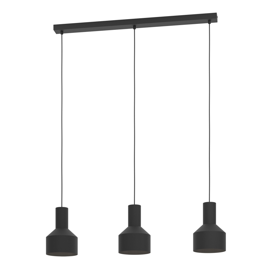 Eglo - Suspension filaire 3xE27/40W/230V