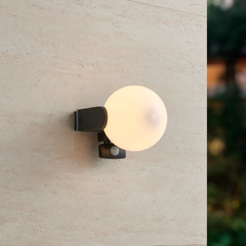 Eglo 99573 - Buitenmuurlamp met sensor RUBIO 1xE27/15W/230V IP44