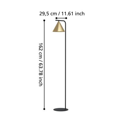 Eglo - Lampadaire 1xE27/40W/230V