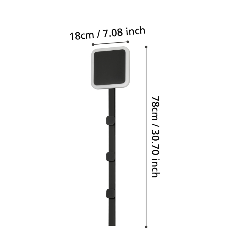 Eglo - LED Wandhanger met een licht LED/7,8W/230V