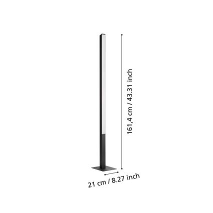 Eglo- Lampe de table à intensité variable LED RGBW LED/35W/230V 2700-6500K ZigBee