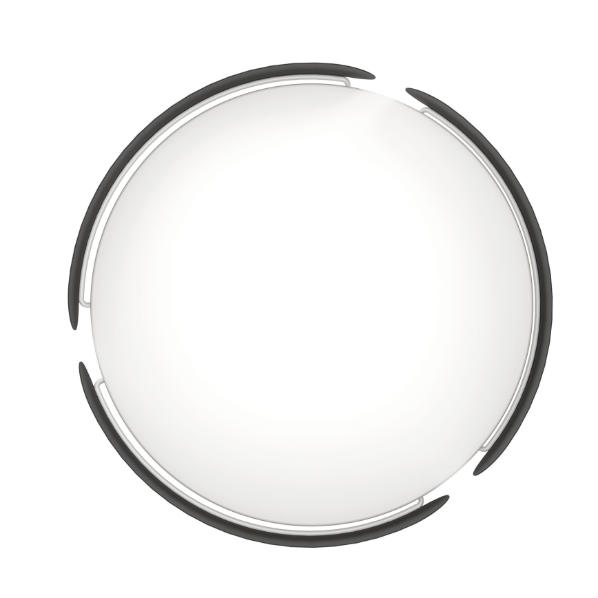 Eglo - LED-plafondlamp LED/20W/230V Ø 37 cm zwart
