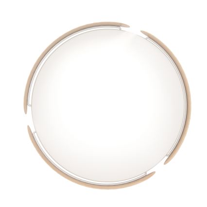 Eglo - Plafonnier LED/20W/230V Ø 37 cm beige
