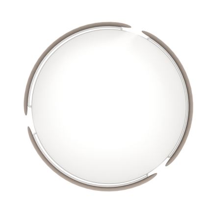 Eglo - Plafonnier LED/20W/230V Ø 37 cm marron