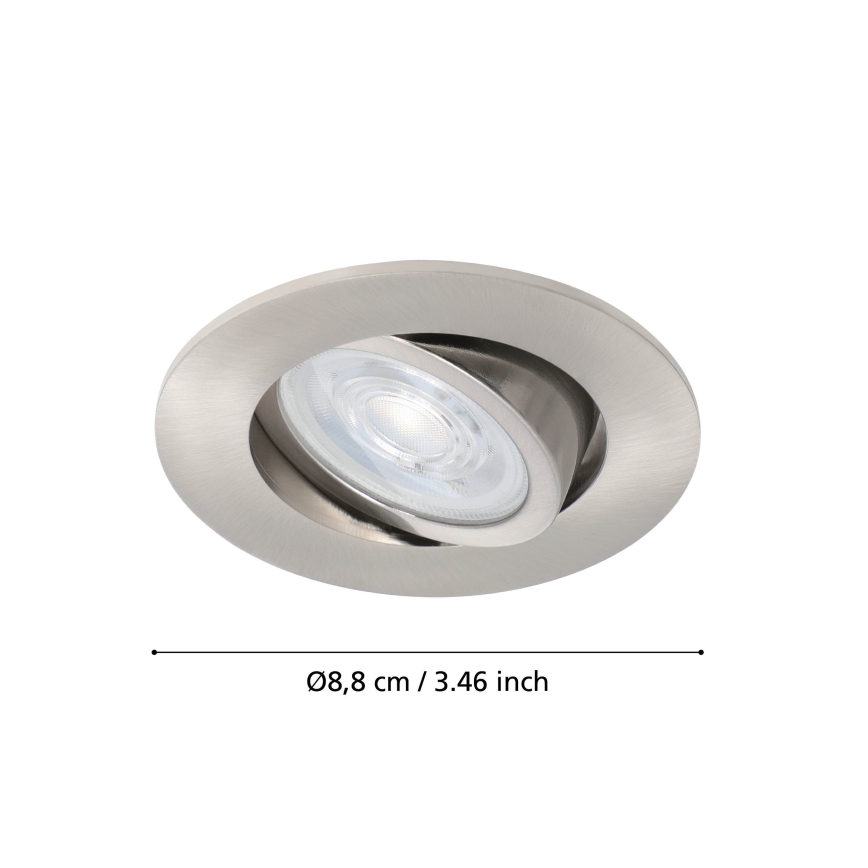 Eglo - LED RGBW Spot encastrable à intensité variable LED/5W/230V ZigBee