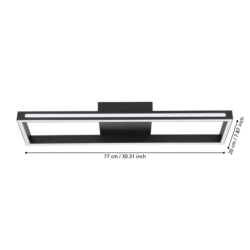 Eglo - Dimbare LED Plafondlamp LED/21W/230V 2700-6500K