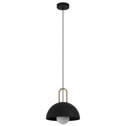 Eglo - Hanglamp aan koord 1xE27/40W/230V zwart