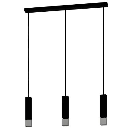 Eglo - LED Hanglamp aan een koord 3xGU10/4,5W/230V