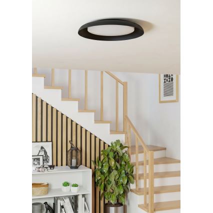 Eglo 99703 - LED plafondlamp PENJAMO LED/17,1W/230V zwart