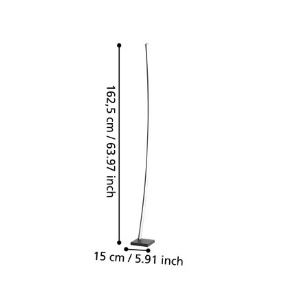 Eglo - Staande LED Lamp LED/25,7W/230V